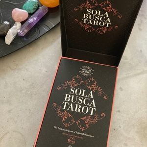 COPY - Sola Busca (Lo Scarabeo) Tarot museum quality deck, like new